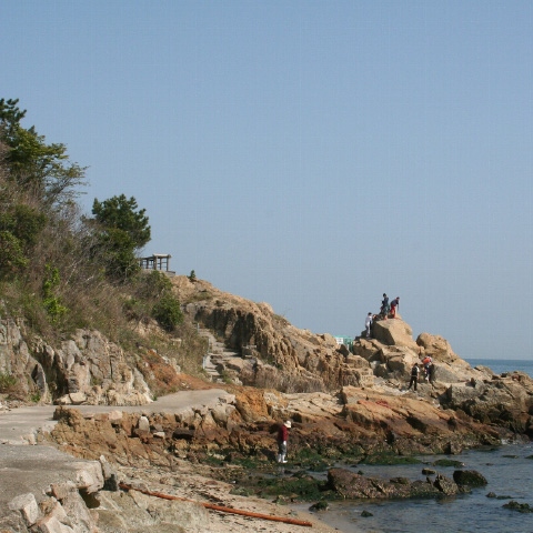 「小赤壁公園」の外観