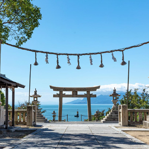 「伊和神社」の外観