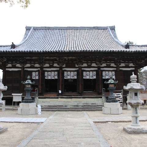 「鶴林寺」の外観